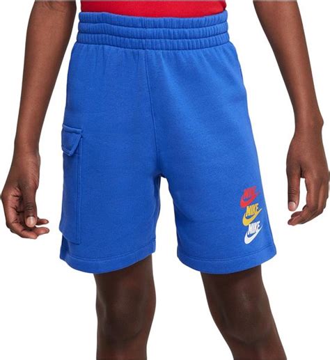 blauwe korte broek jongens nike|Nike Sportbroeken kinderen online .